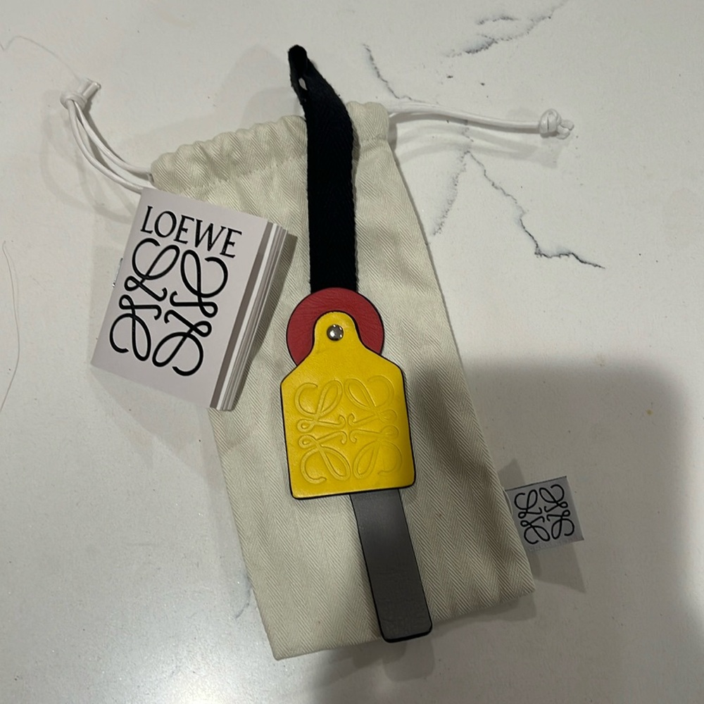 Loewe keychain bag charm